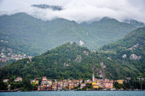View of the town of Varenna - Lake Como, Italy - rossiwrites.com