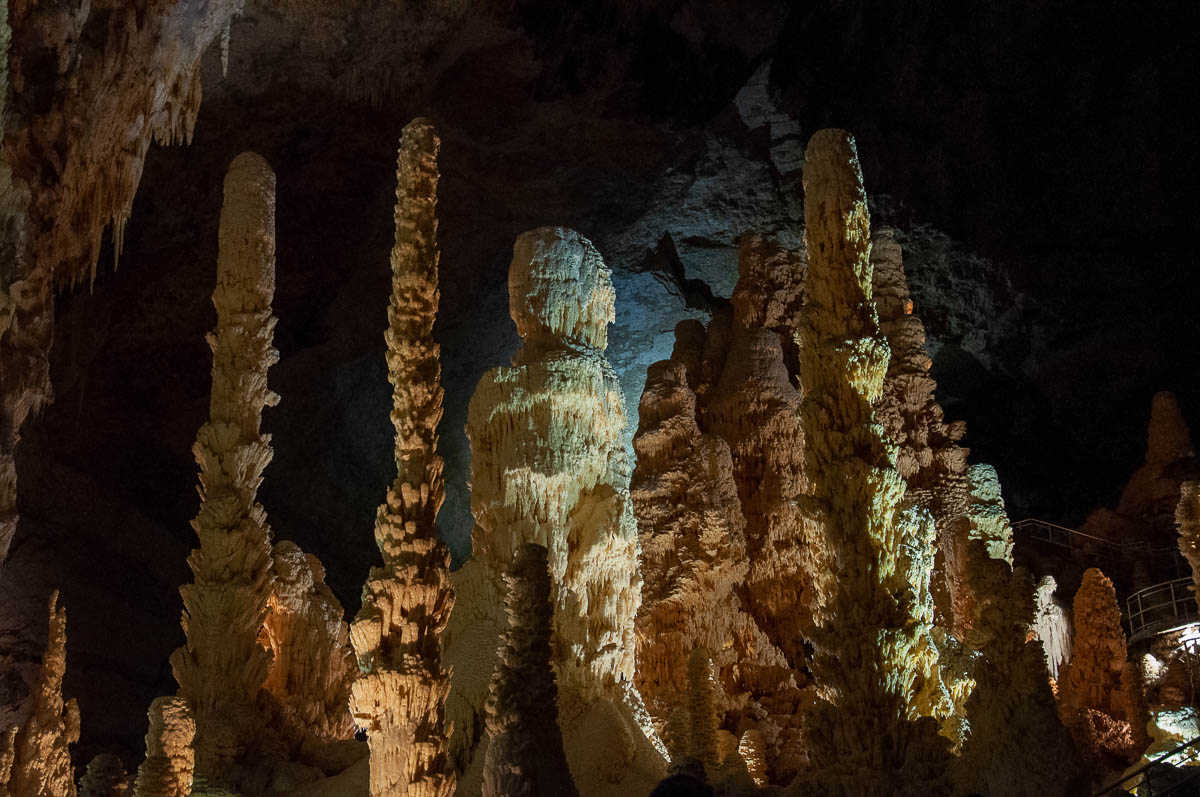 Dante's stalagmite - Frasassi Caves, Italy - rossiwrites.com