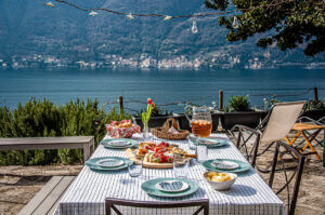 Lunch is served - Nesso - Lake Como, Italy - rossiwrites.com