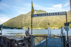 The ferry port - Nesso, Lake Como, Italy - rossiwrites.com