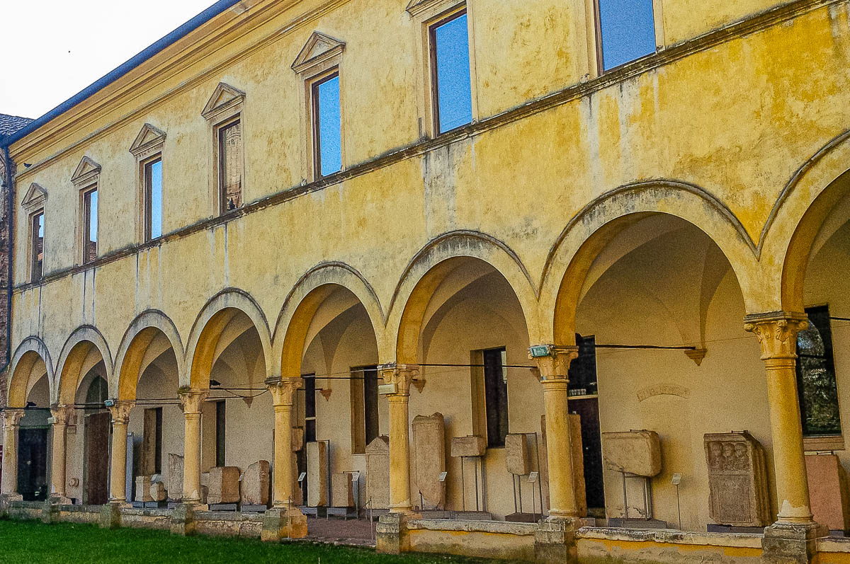 The former cloister - Natural History and Archaeological Museum in Vicenza - Veneto, Italy - rossiwrites.com