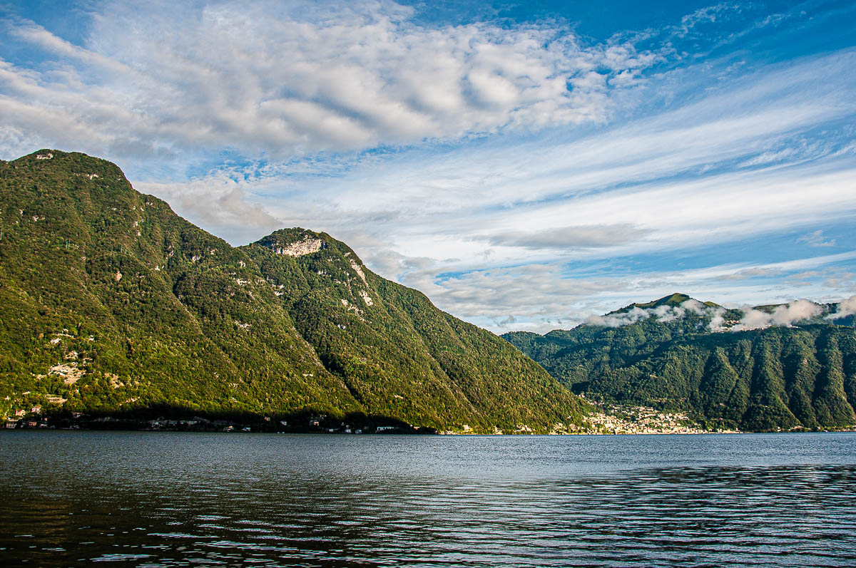 View from Nesso on Lake Como, Italy - rossiwrites.com