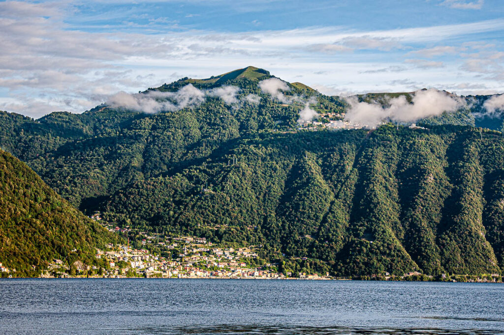 View from Nesso on Lake Como, Italy - rossiwrites.com