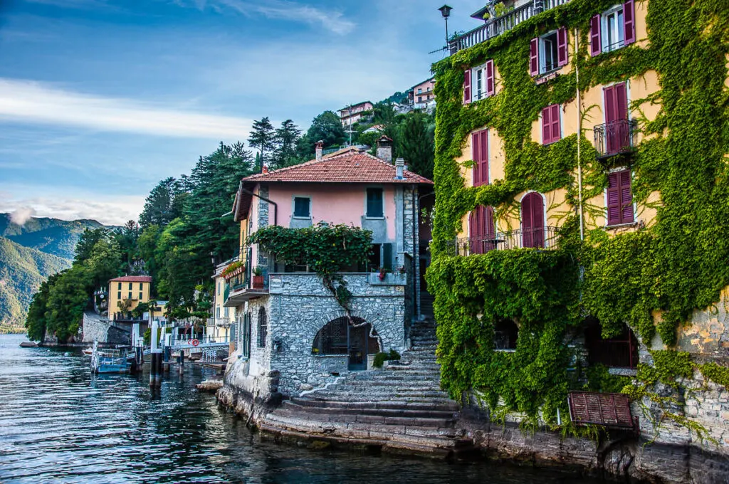 View of Nesso on Lake Como, Italy - rossiwrites.com