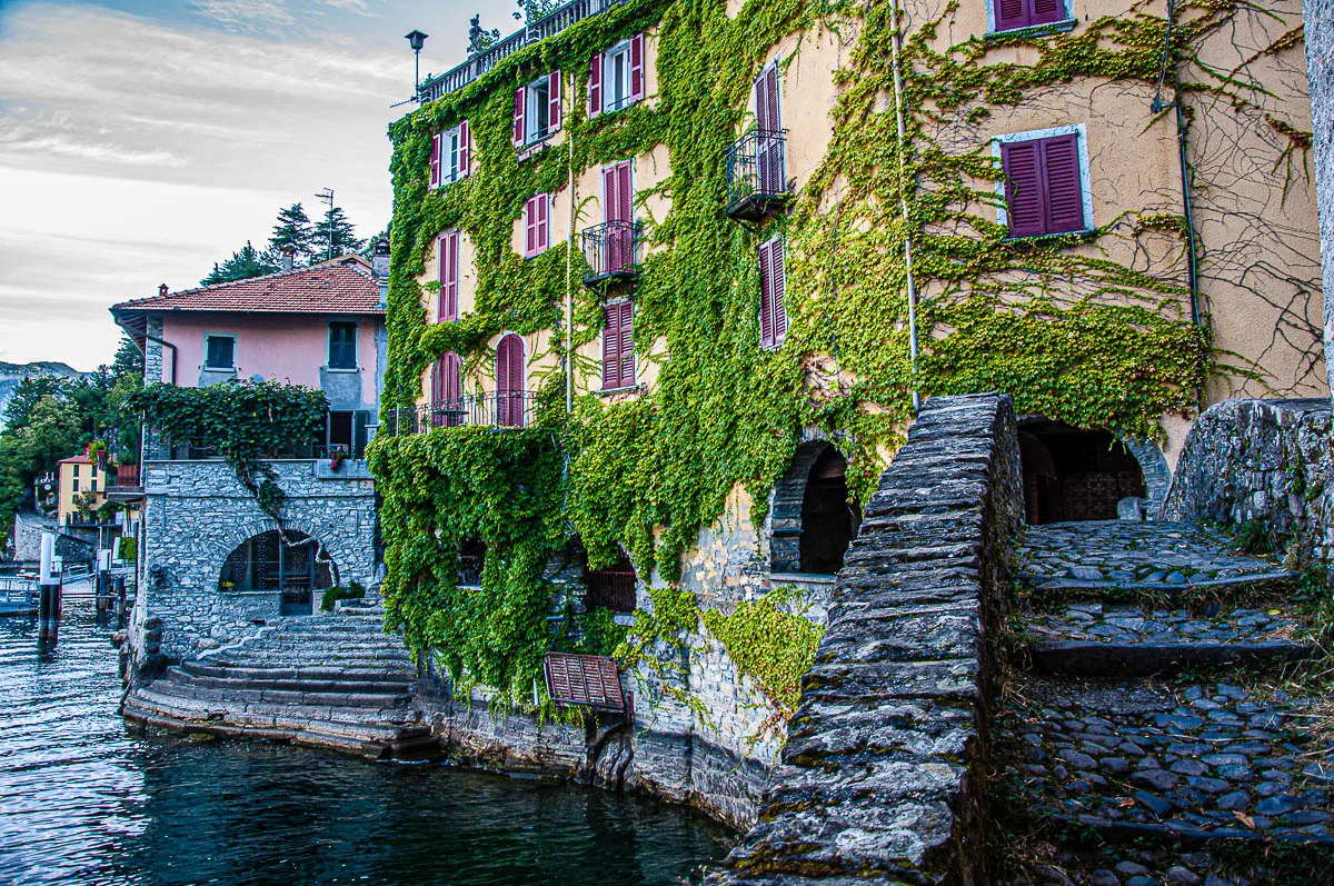 View of the Bridge Civera in Nesso - Lake Como, Italy - rossiwrites.com