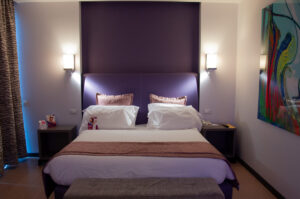 Modern hotel room - Verona, Italy - rossiwrites.com
