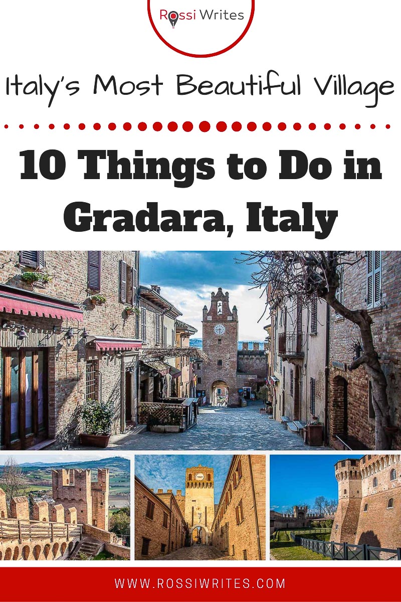 Pin Me - 10 Things to Do in Gradara - Italy's Most Beautiful Village for 2018 - rossiwrites.com