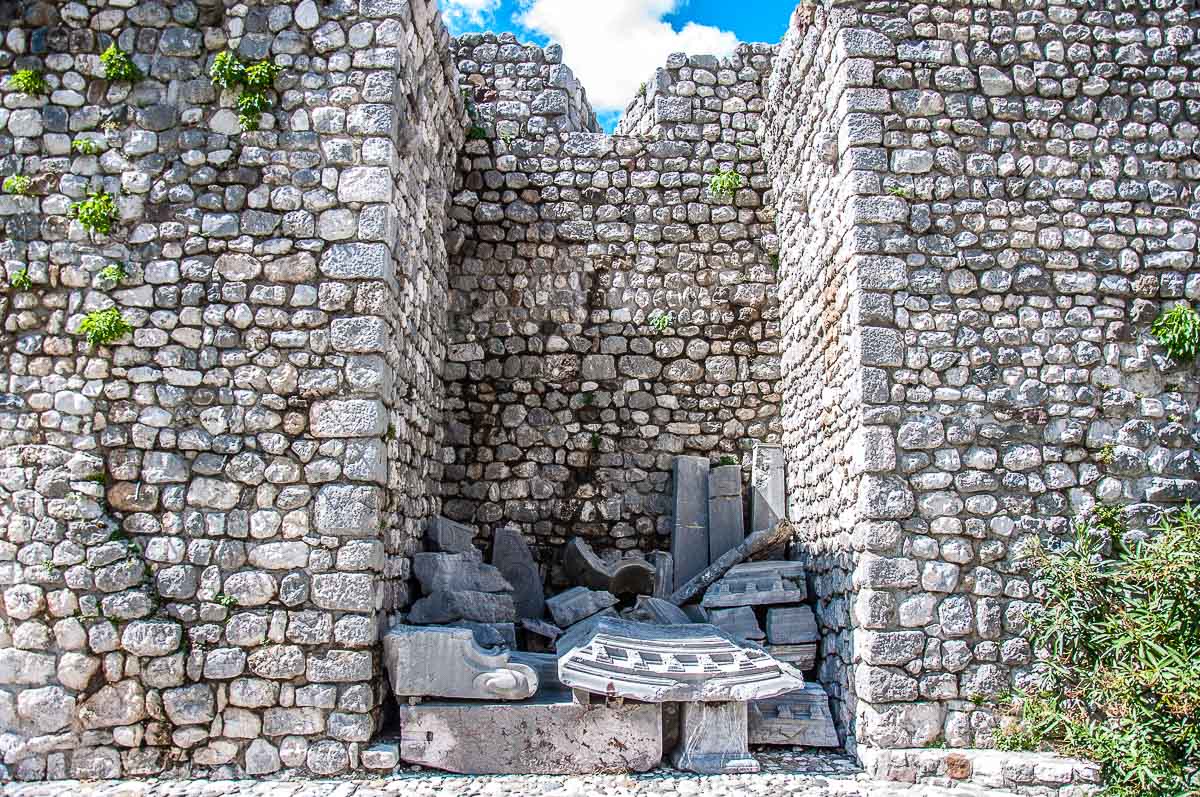 Ruins left over from the 1976 earthquake - Venzone, Italy - rossiwrites.com