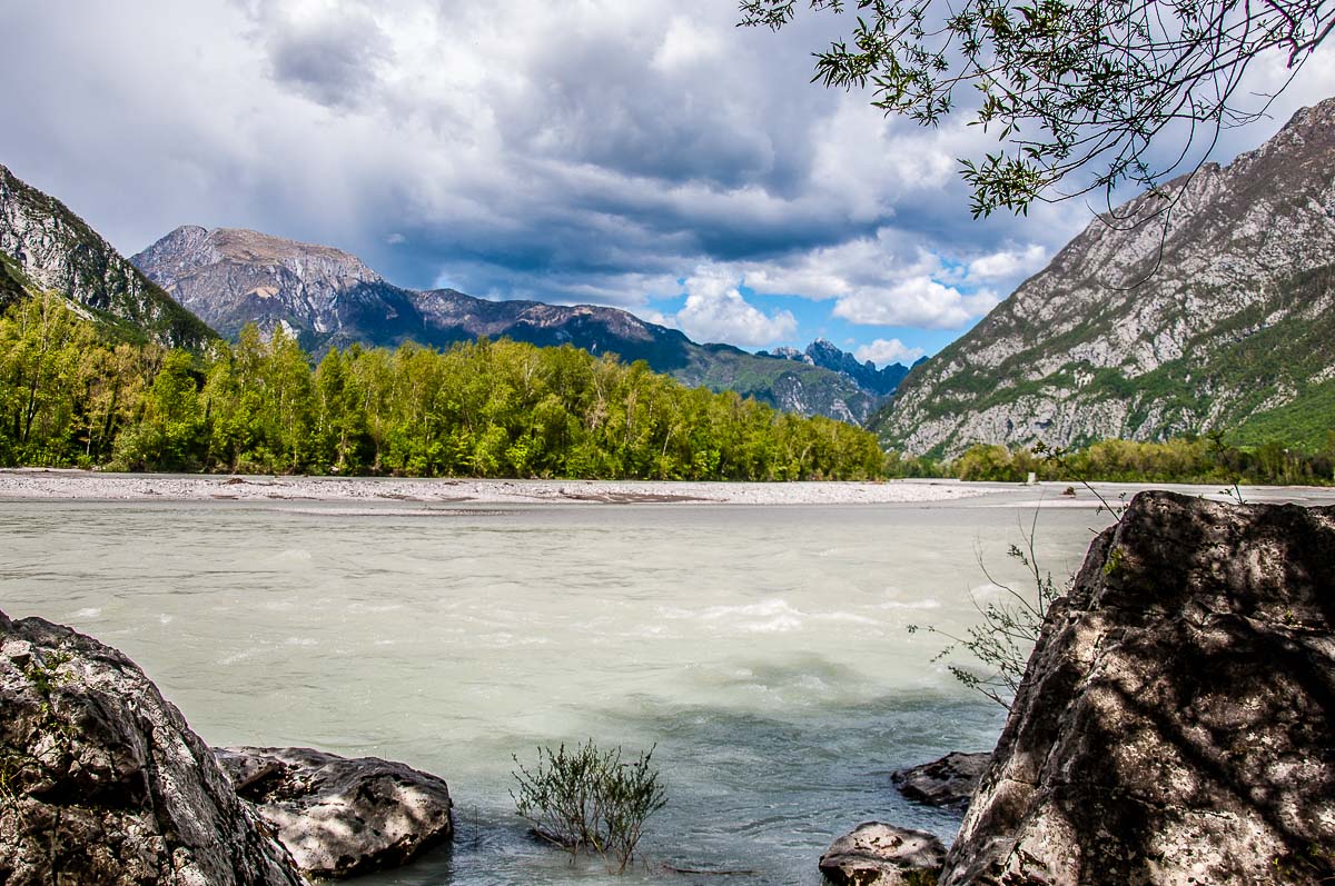 The River Tagliamento - Venzone, Italy - rossiwrites.com