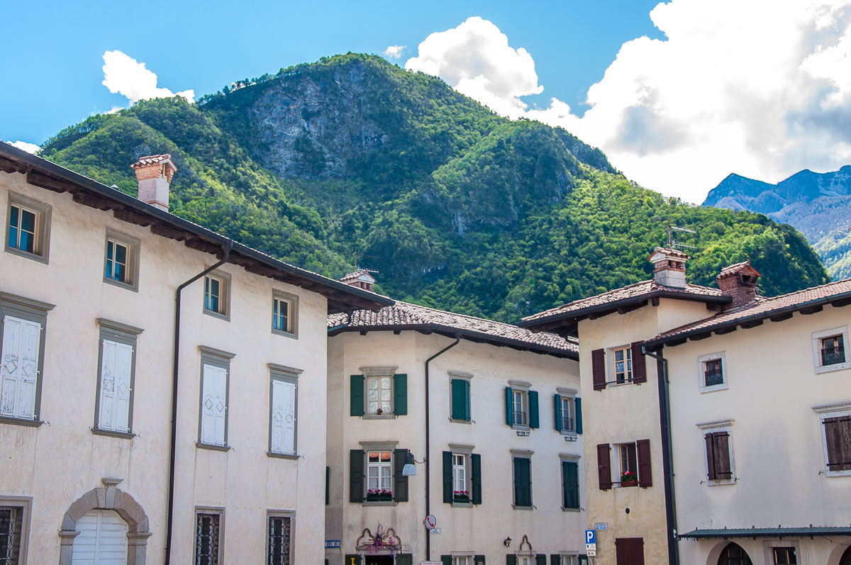 The buildings in the historic centre - Venzone, Italy - rossiwrites.com