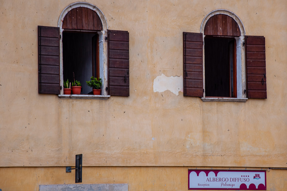 The reception of the Albergo Diffuso in the village of Polcenigo - Friuli Venezia Giulia, Italy - rossiwrites.com