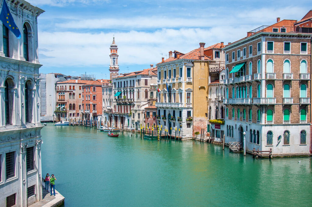 The Grand Canal seen from Rialto Bridge - Venice, Italy - rossiwrites.com