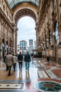 Inside one of the world's oldest shopping centres - Galleria Vittorio Emanuele II - Milan, Italy - rossiwrites.com