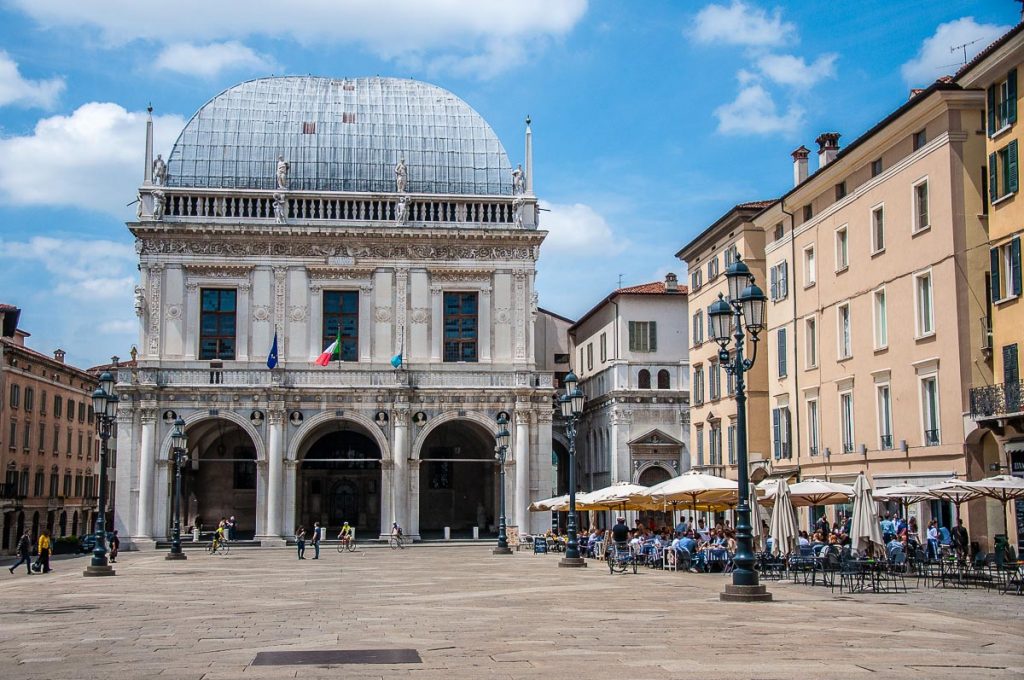 Piazza della Loggia in Brescia - Lombardy, Italy - rossiwrites.com