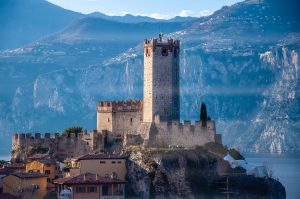 The Scaliger Castle - Malcesine, Italy - rossiwrites.com