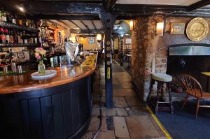 Historic Pub in the village of Cerne Abbas - Dorset, England - rossiwrites.com