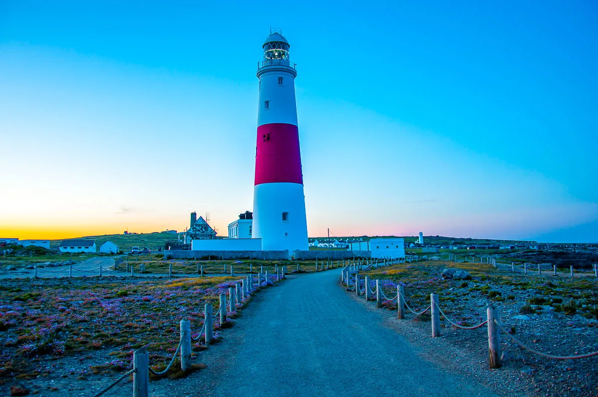 Portland Bill lighthouse on the Isle of Portland - Dorset, England - rossiwrites.com