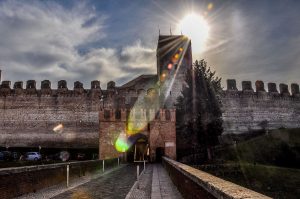 Gate in the defensive walls - Cittadella, Italy - rossiwrites.com