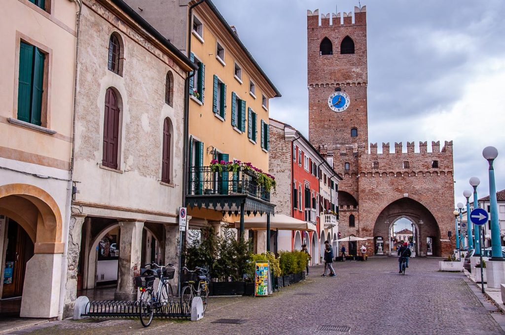 The historic centre of the town of Noale - Veneto, Italy - rossiwrites.com
