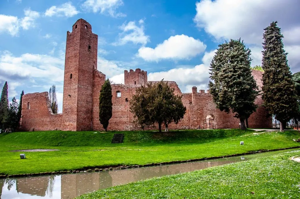 The medieval fortress Rocca in Noale - Veneto, Italy - rossiwrites.com