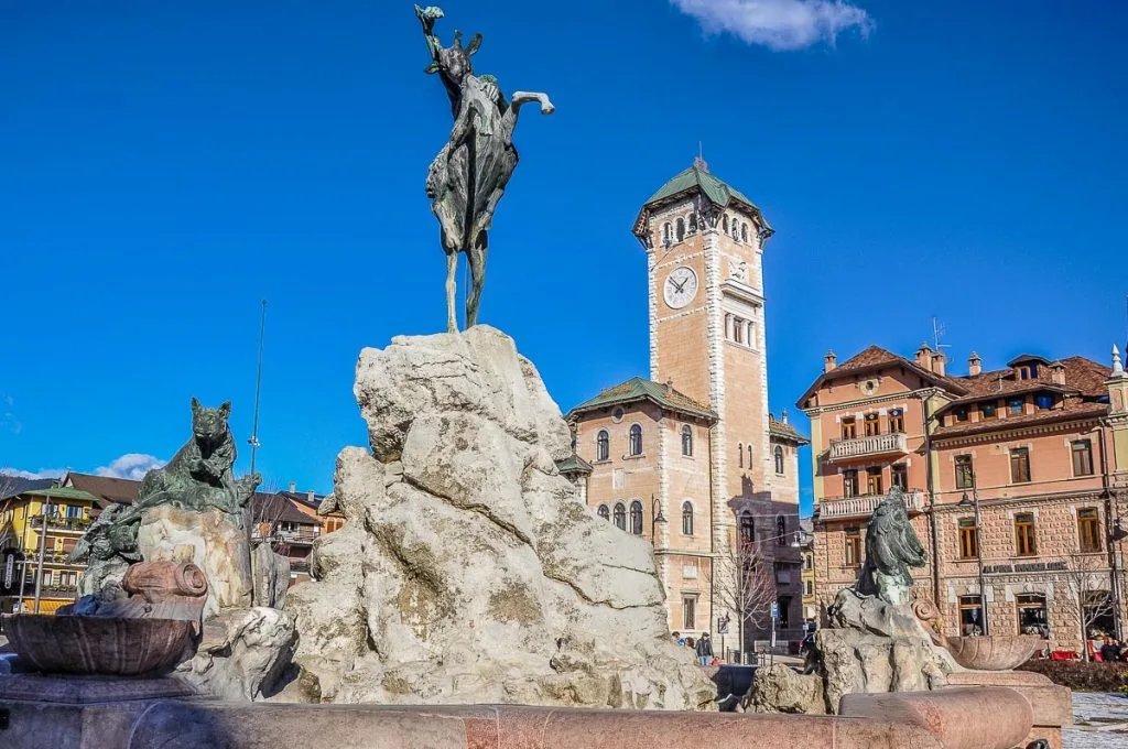 View of the centre of the town of Asiago - Veneto, Italy - rossiwrites.com