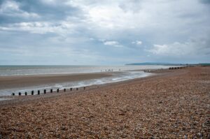 The beach - Rye Harbour Nature Reserve, England - rossiwrites.com