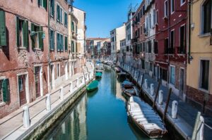 A Venetian canal flanked by two fondamente - Venice, Italy - rossiwrites.com