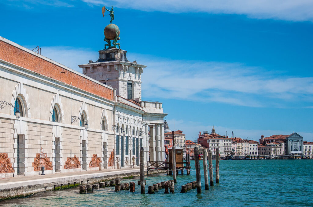 Punta della Dogana on the Fondamenta delle Zattere in the sestiere of Dorsoduro - Venice, Italy - rossiwrites.com