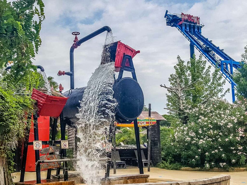 Water park at Lake Garda, Italy - rossiwrites.com