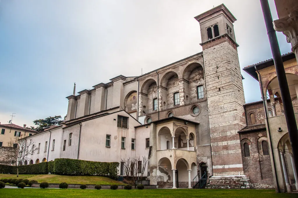 Historic buildings of the Santa Giulia Museum Complex - Brescia, Italy - rossiwrites.com