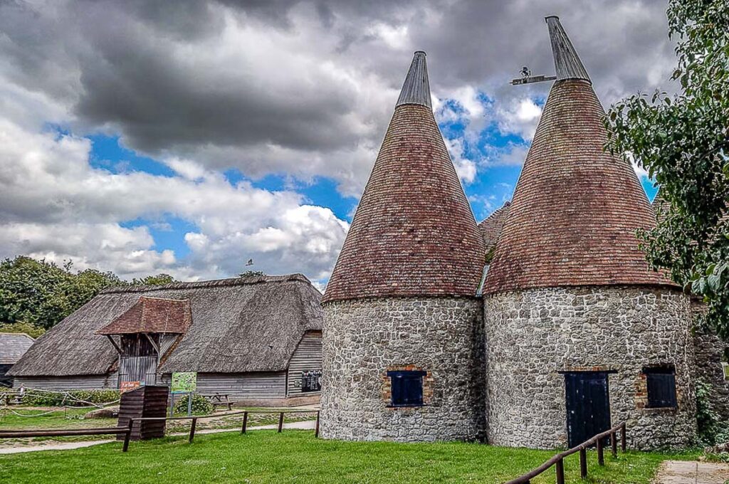 Oast House in Kent Life - Kent, England - rossiwrites.com