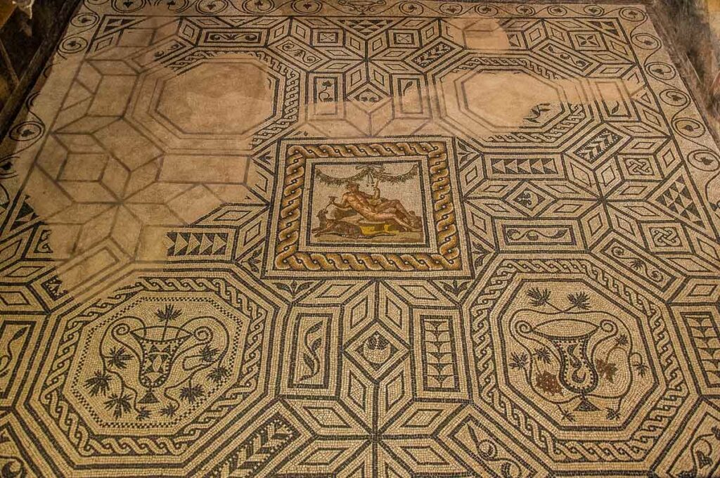 Roman mosaics in the Santa Giulia Museum Complex - Brescia, Italy - rossiwrites.com