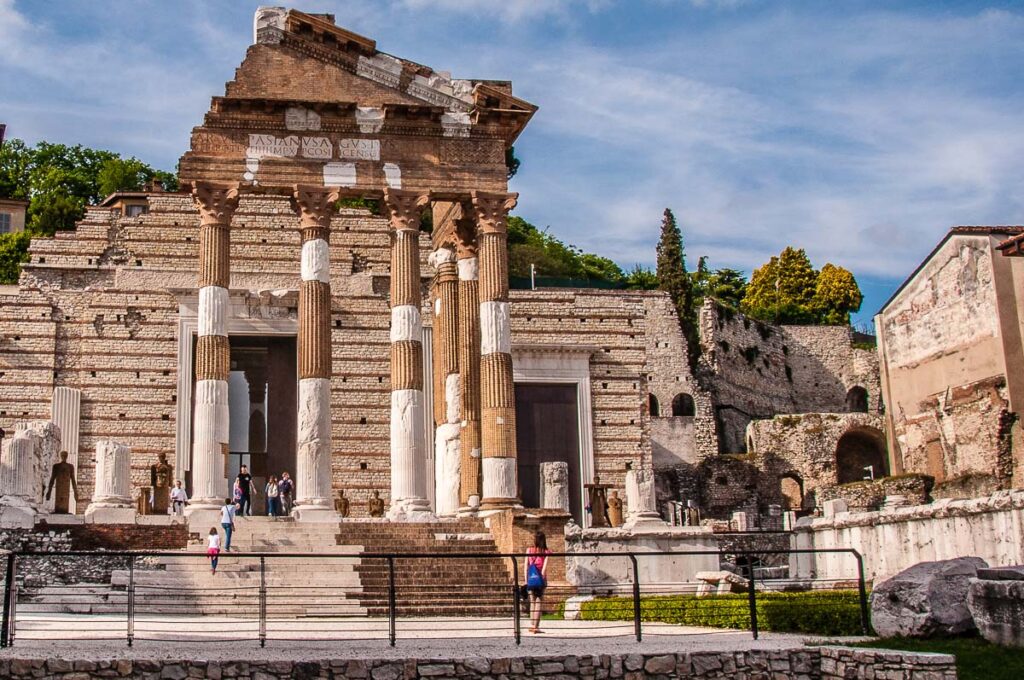 The Capitolium Archaeological Area - Brescia, Italy - rossiwrites.com