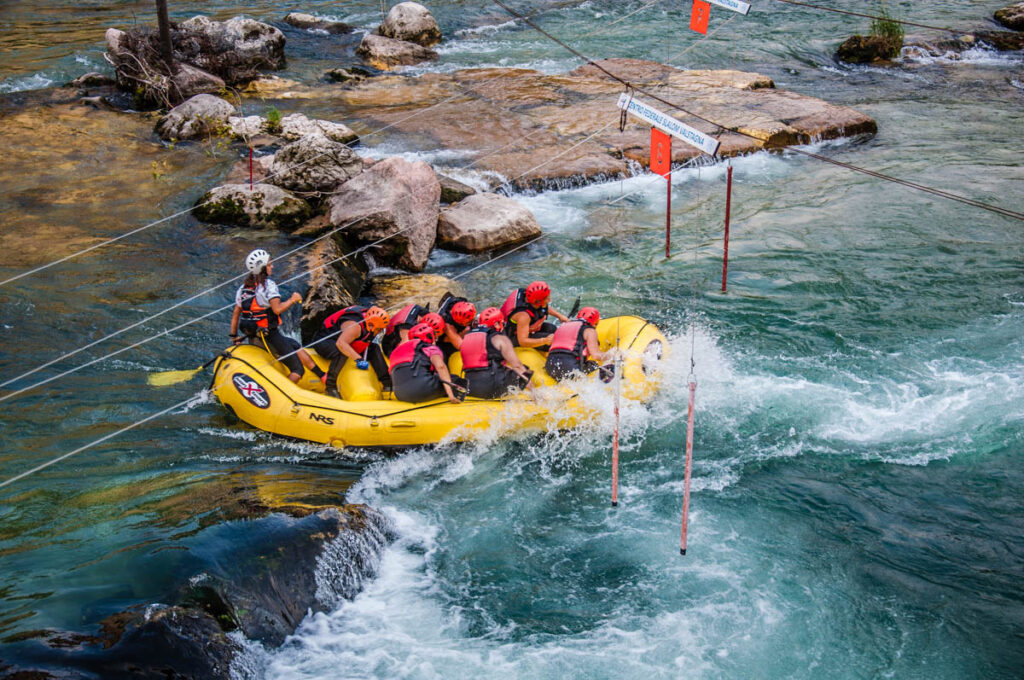 Rafting on the river Brenta - Valstagna, Italy - rossiwrites.com