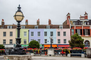 A terrace of colourful houses - Margate, England - rossiwrites.com