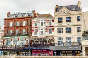 Facades of houses - Margate, England - rossiwrites.com
