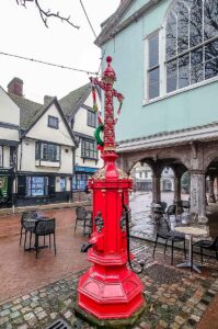 Market square in Faversham - A town in Kent, England - rossiwrites.com