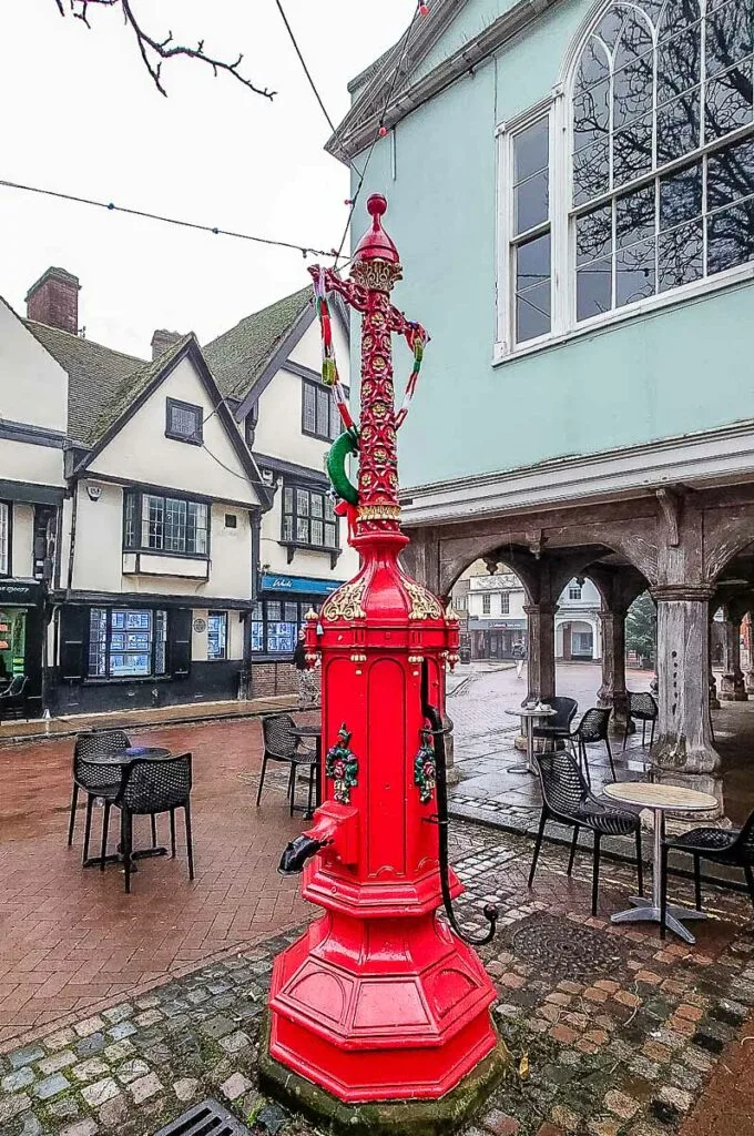 Market square in Faversham - A town in Kent, England - rossiwrites.com