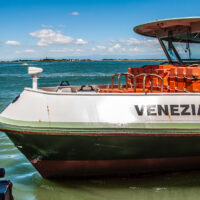 A vaporetto connecting the island of Burano to Venice - Venetian Lagoon, Italy - rossiwrites.com