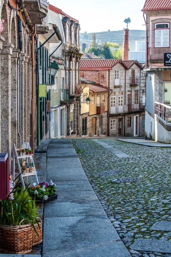 Cobbled street - Guimarães, Portugal - rossiwrites.com
