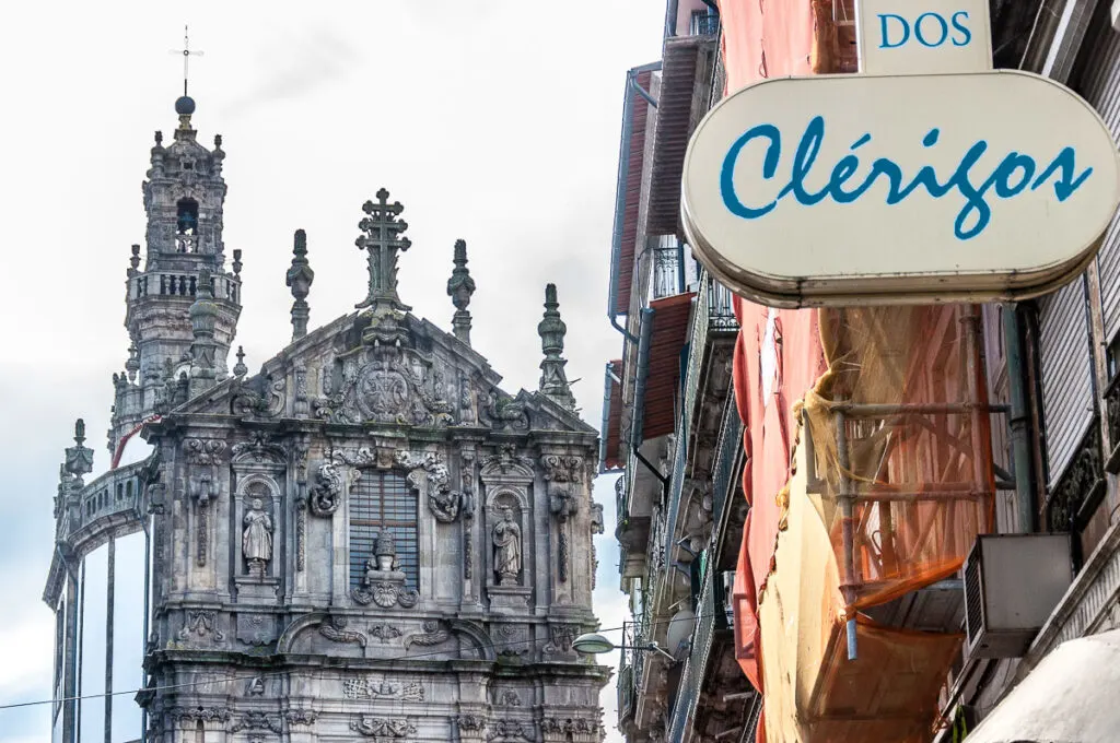 Igreja dos Clerigos with the Torre dos Clerigos - Porto, Portugal - rossiwrites.com