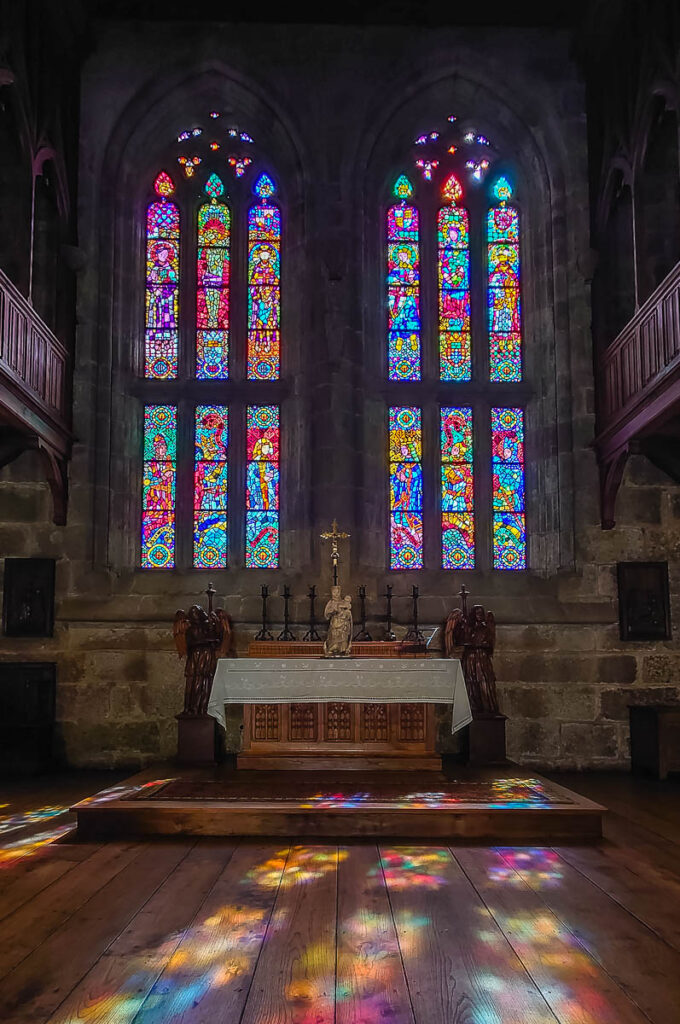 Inside the chapel of the Palace of the Dukes of Braganca - Guimaraes, Portugal - rossiwrites.com