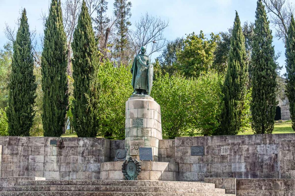 Monument of D. Afonso Henriques - the Founder of Portugal - Guimarães, Portugal - rossiwrites.com