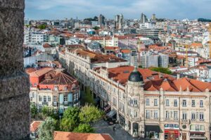 Panoramic view of Porto from the top of the Torre dos Clerigos - Porto, Portugal - rossiwrites.com