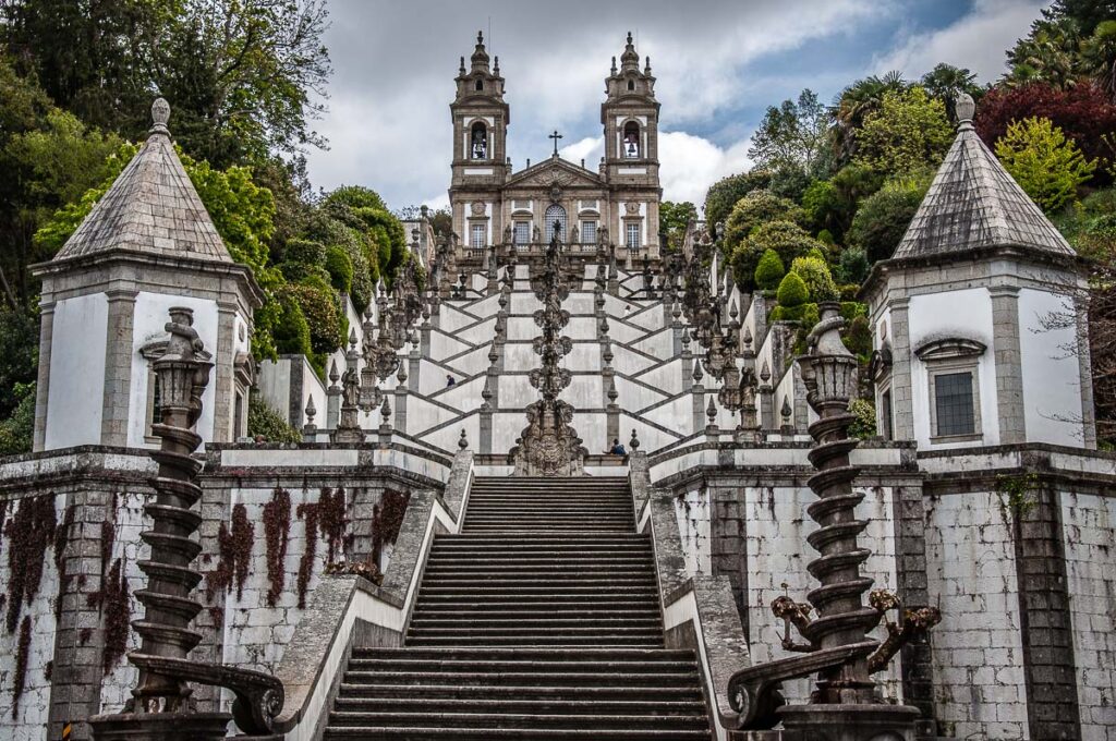 Sanctuary of Bom Jesus do Monte with the Stairways of Five Senses and Three Virtues - Braga, Portugal - rossiwrites.com