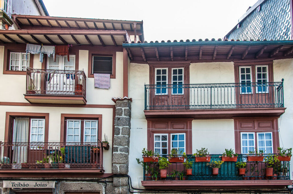 Houses in the historic centre - Guimaraes, Portugal - rossiwrites.com