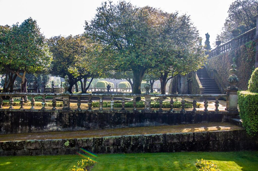 The garden of Centro Cultural Vila Flor - Guimaraes, Portugal - rossiwrites.com