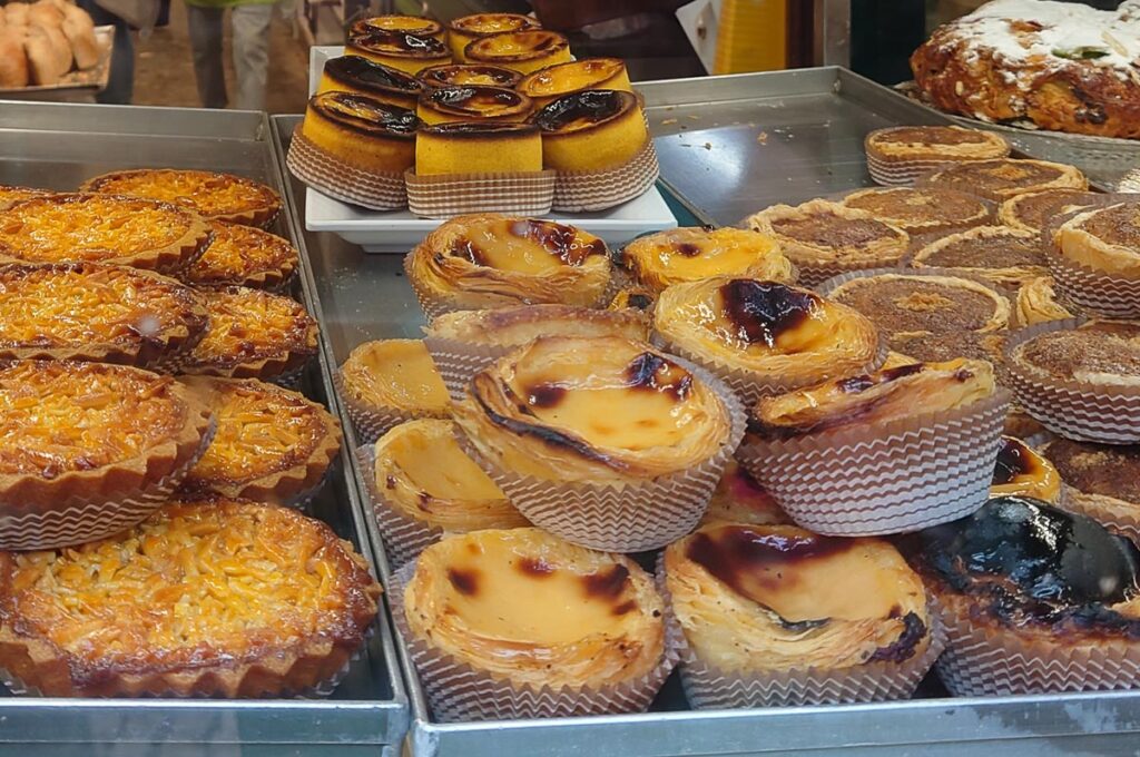The window display of a large bakery - Porto, Portugal - rossiwrites.com