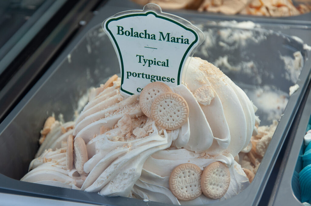 Typical Portuguese ice-cream Bolacha Maria - Porto, Portugal - rossiwrites.com