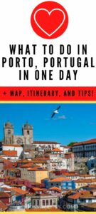 Pin Me - One Day in Porto, Portugal - What to See and Best Things to Do - Map, Itinerary, Travel Tips - rossiwrites.com